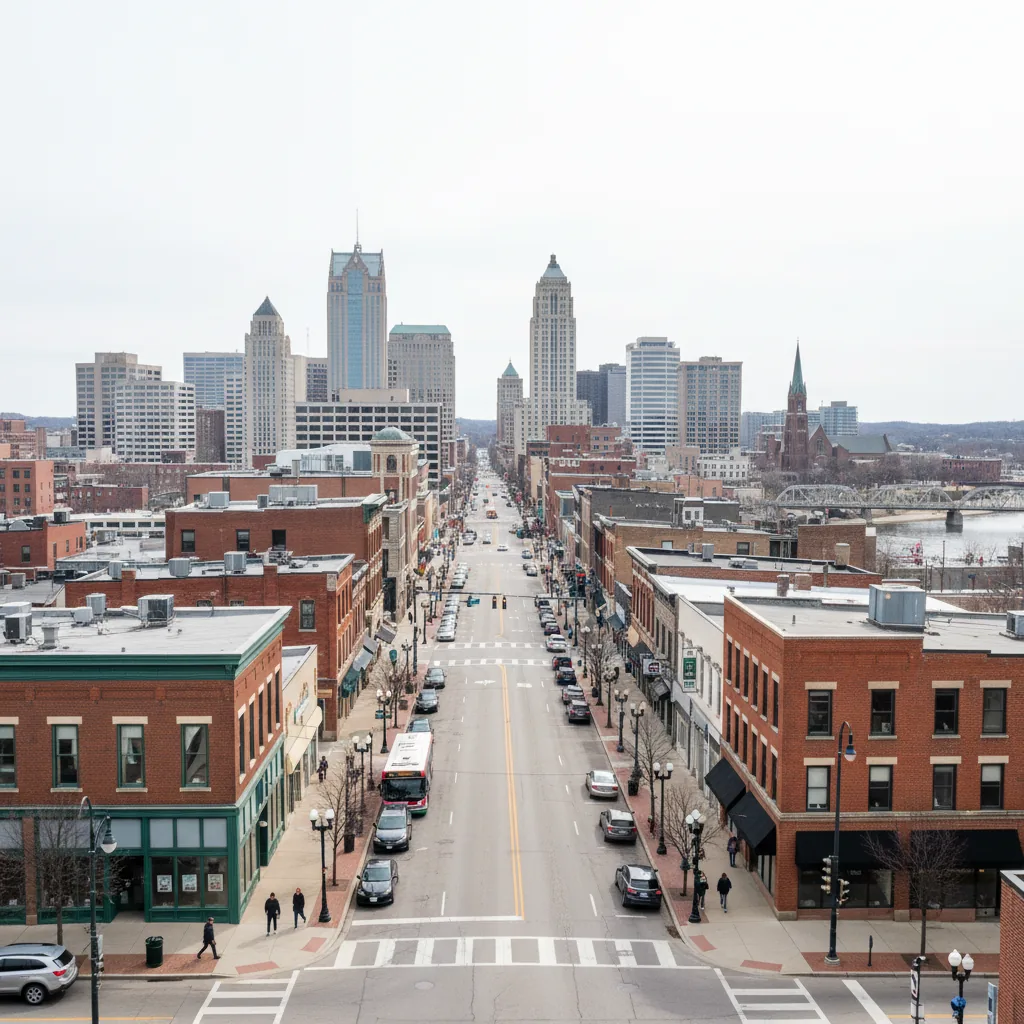 Grand Rapids, MI business district